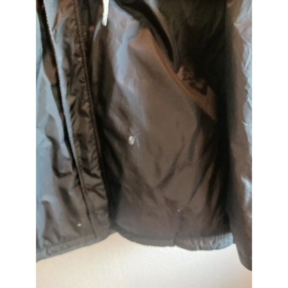 Vintage Nike Puffer Coat Reversible Fleece Parka Jacket Men's 2XL Y2K Gray Tag